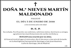 M.ª Nieves Martín Maldonado